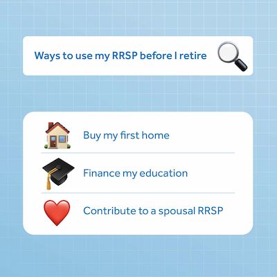 instagram image on ways to use my rrsp