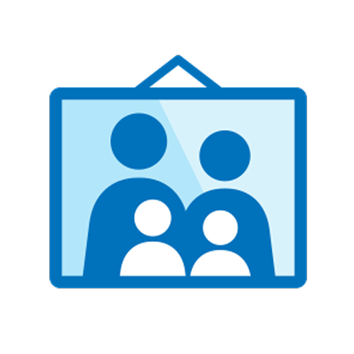 Graphic portraying family and estate