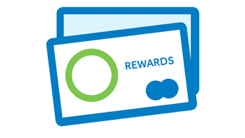 Graphic portraying Servus Circle Rewards card