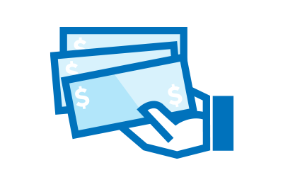 Graphic portraying a business loan