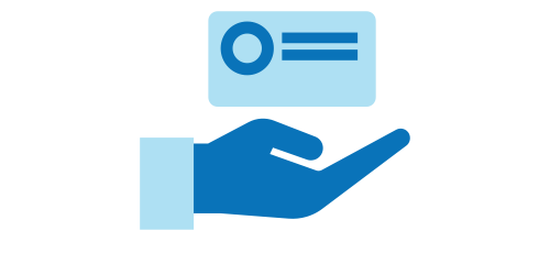 Graphic portraying Servus banking account