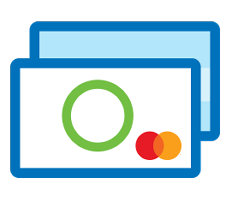 Graphic portraying Servus mastercards