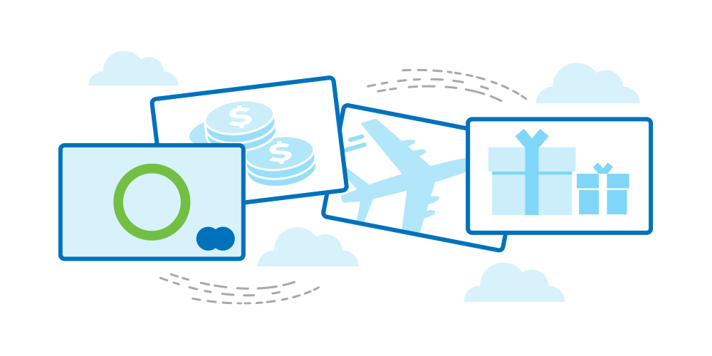 Graphic portraying items redeemable by Circle Rewards