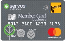 Photo of Servus member card